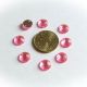 12 buc Link cusut acril roz diverse modele