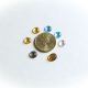 7buc Link cusut acril diverse culori