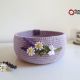 Cosulet crosetat cu lavanda 