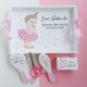 Set turta balerina pictat personalizat cu nume