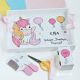 Set turta unicorn pictat personalizat cu nume