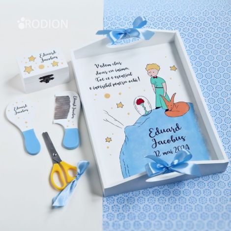 Set mot Micul Print pictat manual personalizat