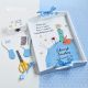 Set mot Micul Print pictat manual personalizat