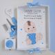 Set mot bietel pictat manual personalizat cu nume