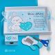 Set mot iepuras baietel pictat manual personalizat