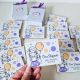 Marturii haioase cu magnet botez pictate fetita