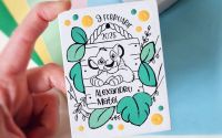 Marturii Simba haioase cu magnet botez pictate