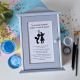 Cuier dulapior casatorie personalizat cu nume