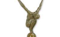 Inotator - statueta mare  din bronz