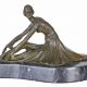 Dansatoare - statueta din bronz pe soclu marmura