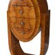 Comoda Art Deco lira din lemn masiv furniruit 