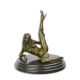 Nud- statueta erotica pe soclu din marmura 