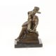 Cuplu - statueta erotica pe soclu din marmura  