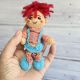 Papusa - Breloc - Amigurumi