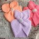 Bentite  banderole tricotate fetite 