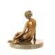 Femeie dezgolita- statueta din bronz 