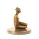 Femeie dezgolita- statueta din bronz 