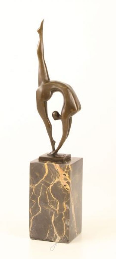 Contorsionista - statueta din bronz
