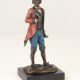 Mozart- statueta din bronz pictat 