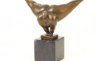 Gimnasta - statueta moderna din bronz