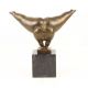Gimnasta - statueta moderna din bronz