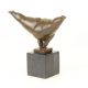 Gimnasta - statueta moderna din bronz
