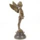 Ingeras - statueta din bronz pe soclu din marmura 