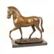 Cal la trap- statueta din bronz 