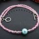 Colier handmade -margele nisip perla cod707
