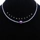 Colier handmade -margele nisip perla cod709