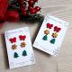 Set 3 cercei fimo pentru Craciun
