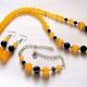 set agate galbene si onix 