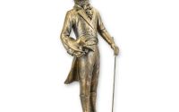 Domnul vulpe-statueta din rasini