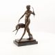 Diana cu cainele-statueta din bronz 