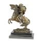 Napoleon trecand Alpii-statueta din bronz