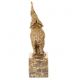 Elefant- statueta din bronz pe un soclu marmura