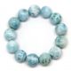 Bratara Milky Larimar Diametru 56 mm Margele Rotun