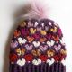 Liliac de iarna - caciula colorata slouchy gumdrop