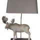Lampa de masa cu un cerb lopatar 