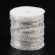 Lant metalic argintiu 3x2x0.5mm