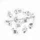 Inchizatoare lobster argintie 12x6mm