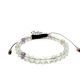 Bratara unisex snur negru si fluorit