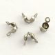 Capat de colier tip scoica otel inoxidabil 8x4mm