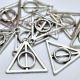 Pandantiv Harry Potter argintiu antichizat