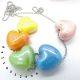 Colier handmade -inimi de ceramica cod735