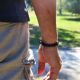 Bratara barbati cu margele lava  Lava bead mens 