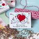 Martisor pentru mama cu magnet pictat manual