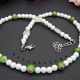 Colier handmade unicat -perle si Millefioricod755