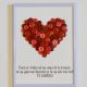 tablou mesaj romantic inimioara vday dragobete