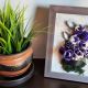 TABLOU TRANDAFIRI MOV - 3D HANDMADE UNICAT